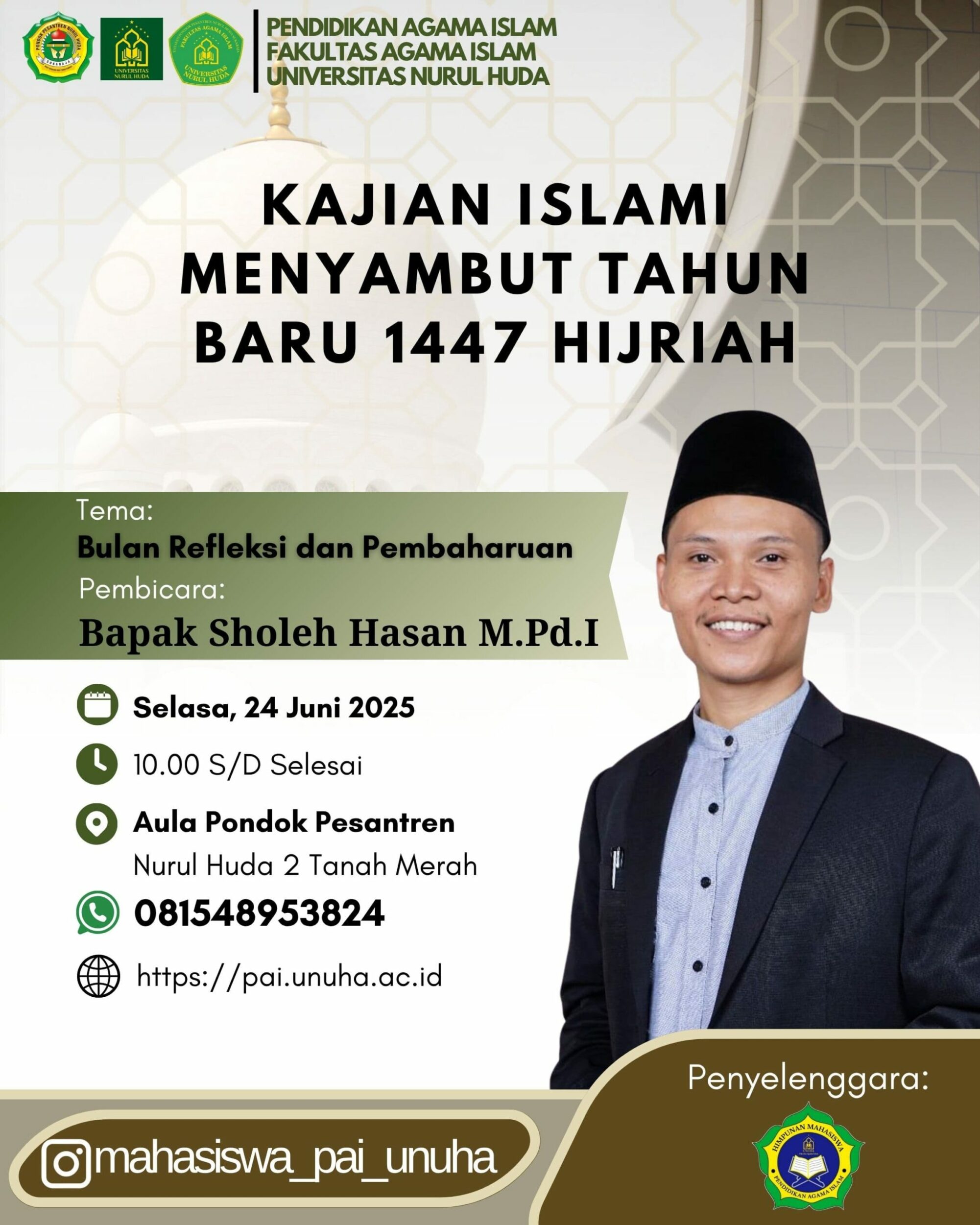 Kajian Islami: Selamat Tahun baru Islam 1447 Hijriah, Refleksi dan Pembaharuan.