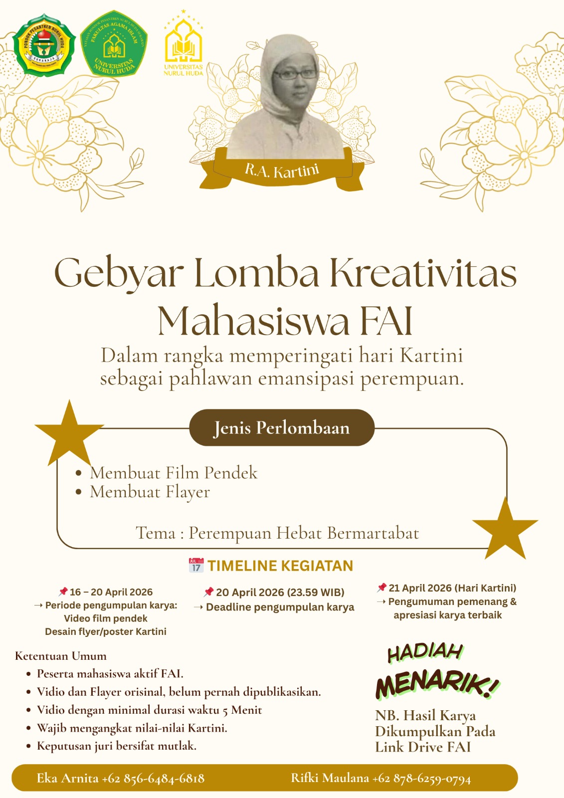 FAI Gelar Perayaan Hari Kartini dengan Semarak Lomba Kreativitas Mahasiswa
